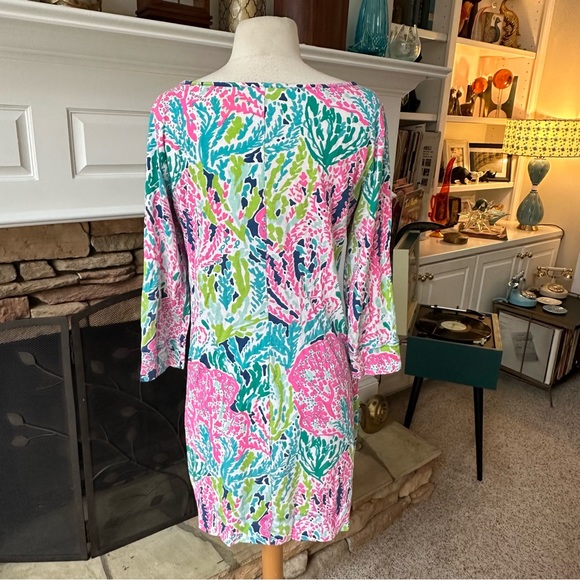 Lilly Pulitzer 97181 Marlowe Dress in Lets Cha Cha Print Size medium - Picture 4 of 9